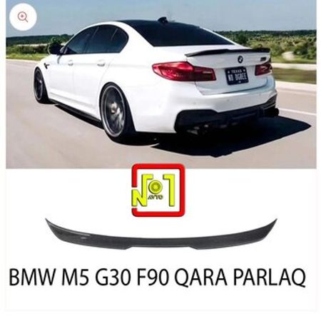 "BMW M5 G30, F90" baqaj spoyleri