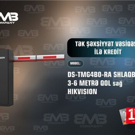 DS-TMG4B0-RA şlaqbaum qolu Hikvision 3-6metr – Təhlükəsizlik avadanlığı – ucuztap.az