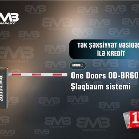 Şlaqbaum One Doors OD-BR600 – Təhlükəsizlik avadanlığı – ucuztap.az