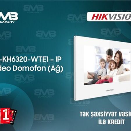 DS-KH6320-WTE1 IP video domofon monitoru – Təhlükəsizlik avadanlığı – ucuztap.az