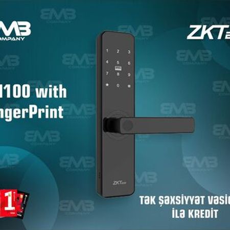 Smart kilid ZKTeco ML100 (Smart Door Lock) – Şəbəkə avadanlıqları – ucuztap.az