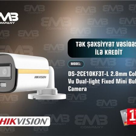 DS-2CE10KF3T-L 2.8mm – Təhlükəsizlik avadanlığı – ucuztap.az