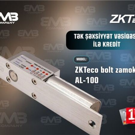 Kilid ZKTeco bolt AL-100 – Təhlükəsizlik avadanlığı – ucuztap.az