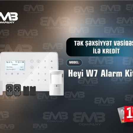 Heyi W7 alarm kit – Təhlükəsizlik avadanlığı – ucuztap.az