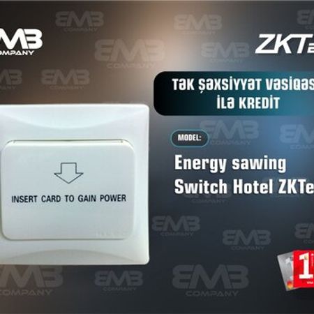 Energy sawing Switch Hotel ZKTeco – Təhlükəsizlik avadanlığı – ucuztap.az