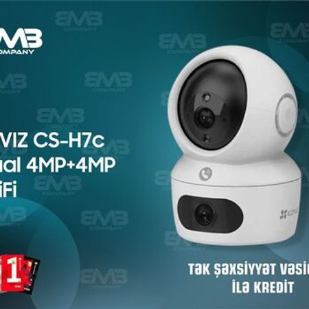 EZVIZ CS-H7c Dual 4MP+4MP WiFi Smart Kamera – Təhlükəsizlik avadanlığı – ucuztap.az