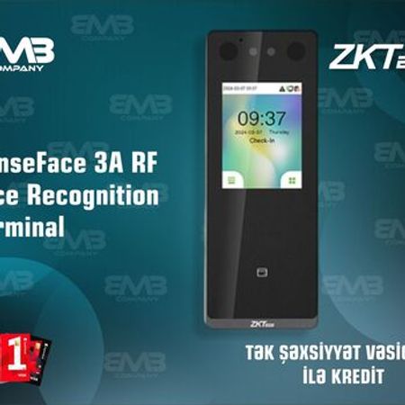 ZKTeco SenseFace 3A RF üz tanıma və kart ilə giriş nəzarət və işçi dəvamiyyət terminalı – Təhlükəsizlik av… – ucuztap.az