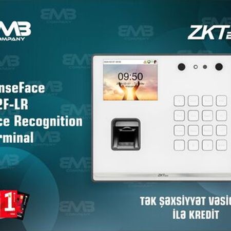 ZKTeco SenseFace M2F-LR – Üz Tanıma və Barmaq İzi ilə Giriş Nəzarət və İşçi Davamiyyət Terminalı – Şəbəkə… – ucuztap.az