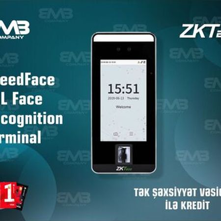 ZKTeco SpeedFace V5L - üz tanıma və barmaq izi ilə giriş nəzarət və işçi davamiyyət terminalı – Şəbəkə ava… – ucuztap.az