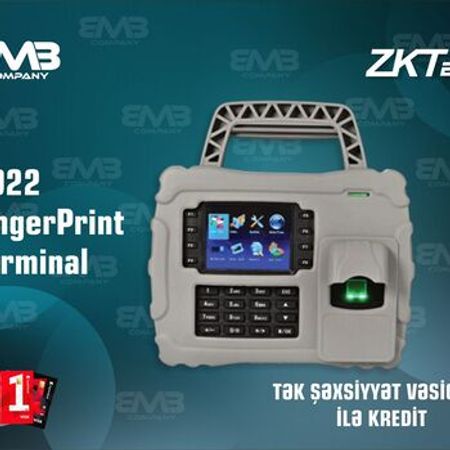 ZKTeco S922 - barmaq izi ilə işçi davamiyyət və qeydiyyat terminalı – Şəbəkə avadanlıqları – ucuztap.az