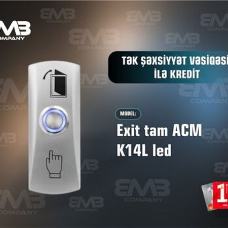 Çıxış düyməsi ACM K14L – Təhlükəsizlik avadanlığı – ucuztap.az