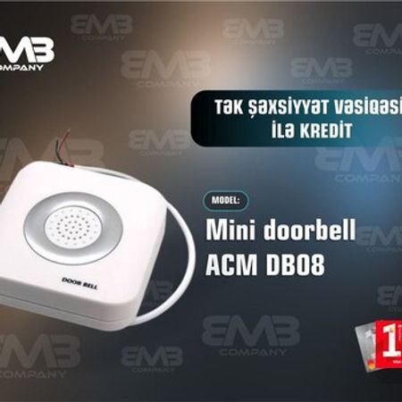 Qapı zəngi ACM DB08 – Təhlükəsizlik avadanlığı – ucuztap.az