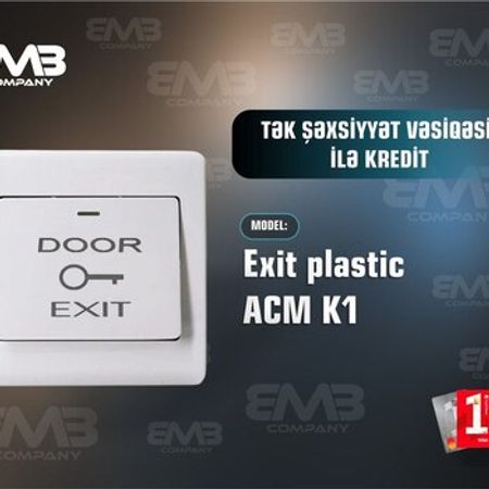 Çıxış düyməsi ACM K1 – Təhlükəsizlik avadanlığı – ucuztap.az