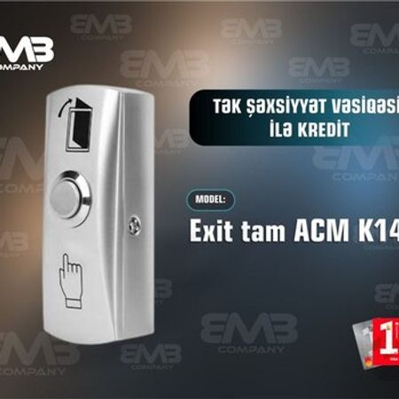 Çıxış düyməsi ACM K14 – Təhlükəsizlik avadanlığı – ucuztap.az