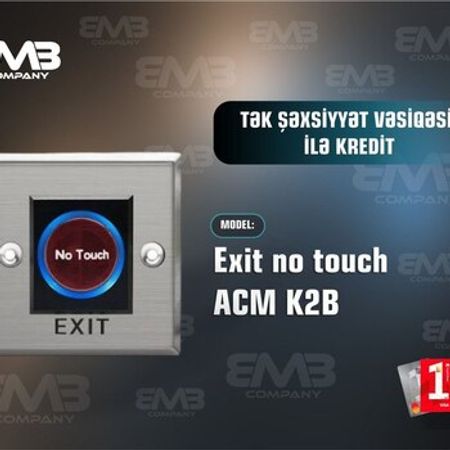 Çıxış düyməsi ACM K2B – Təhlükəsizlik avadanlığı – ucuztap.az