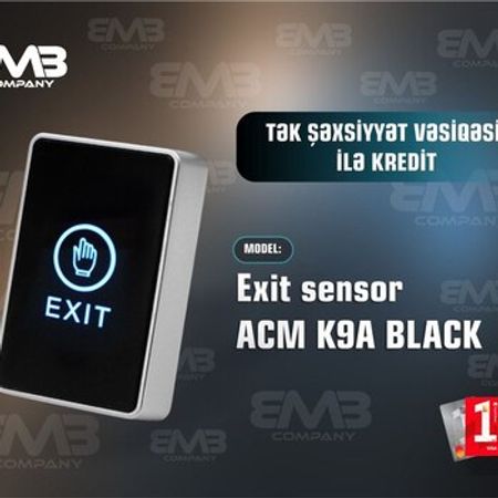 Çıxış düyməsi ACM K9A – Təhlükəsizlik avadanlığı – ucuztap.az