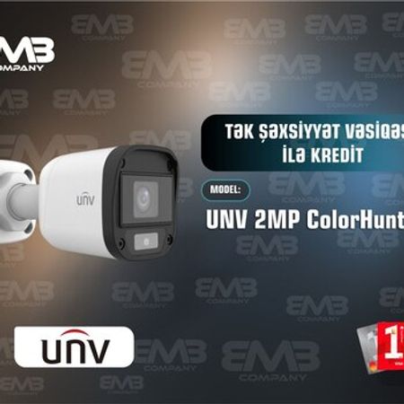 Müşahidə kamerası UNV 2MP Colour Hunter – Təhlükəsizlik avadanlığı – ucuztap.az