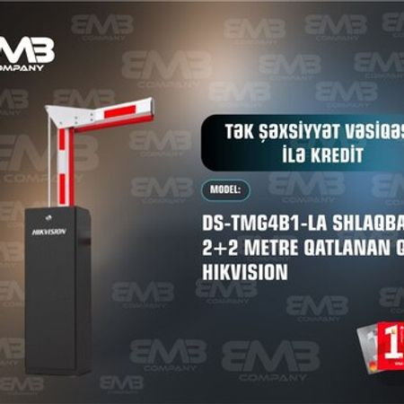 DS-TMG4B1-LA şlaqbaum 2-2metr qatlanan qol Hikvision – Təhlükəsizlik avadanlığı – ucuztap.az