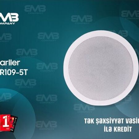 PEARLLER HSR109-5T Tavan tipli PA dinamiki | Ceilin – Audio və video – ucuztap.az