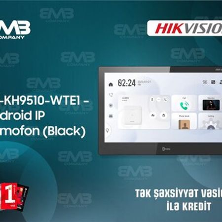 Android IP video domofon monitoru DS-KH9510-WTE1 – Təhlükəsizlik avadanlığı – ucuztap.az