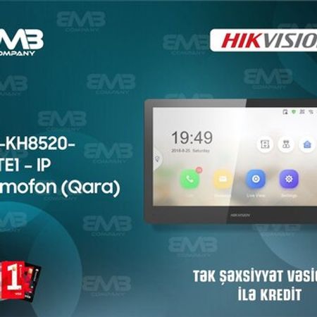 DS-KH8520-WTE1 (EMB) IP Video domofon monitoru – Təhlükəsizlik avadanlığı – ucuztap.az