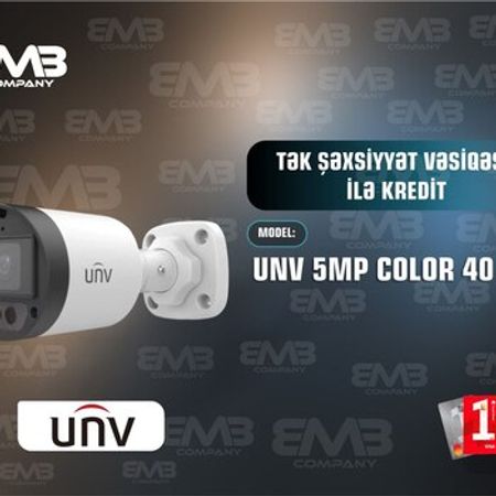 UNV 5MP Colour 40 – Təhlükəsizlik avadanlığı – ucuztap.az