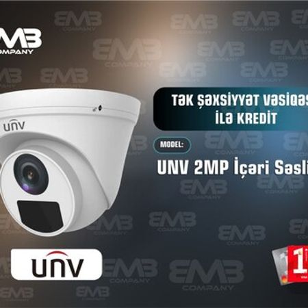 UNV 2MP içəri səsli – Təhlükəsizlik avadanlığı – ucuztap.az