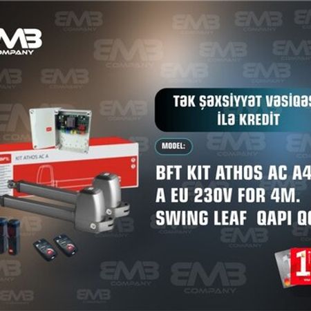 BFT KIT ATHOS AC A25 AEU 230V for 4m qapı qolu