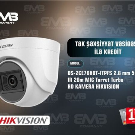 DS-2CE76HOT-ITPFS 2.8mm 5MP IR 20m