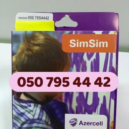 Azercell nömrə – (050) 795-44-42