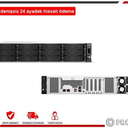 Qnap TS-h1277AXU-RP-R7-32G NAS Storage - Rackmount – Şəbəkə avadanlıqları – ucuztap.az