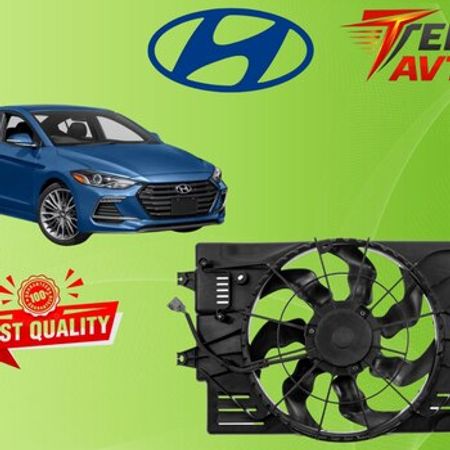 Hyundai Elantra Sport 2016-2020 1.6 turbo radiator pəri – Ehtiyat hissələri – ucuztap.az