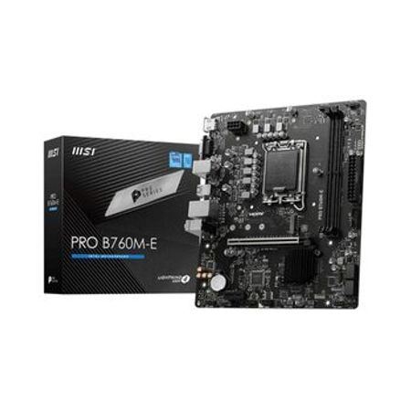 Ana plata MSI PRO B760M-E DDR5 – Masaüstü kompüterlər – ucuztap.az