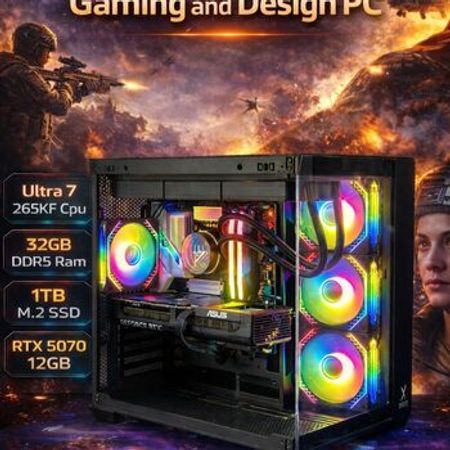 Gaming and Design PC – Masaüstü kompüterlər – ucuztap.az