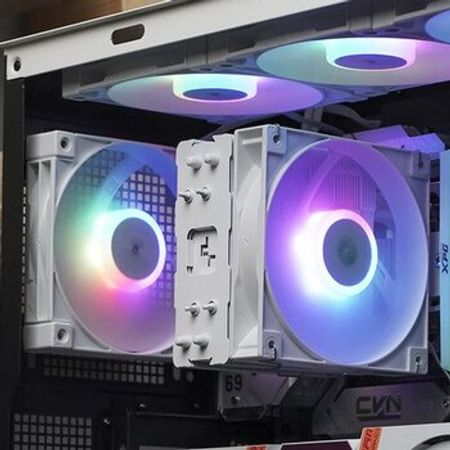 Kuler "DeepCool AG400 WH ARGB White"