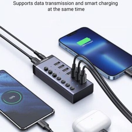 USB HUB "Ugreen USB-C to 7-Port USB-A 3.0 CM481 90307"