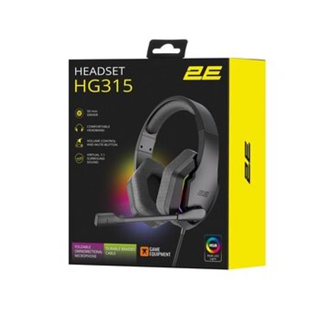 Qulaqlıq "2E Gaming HG315, 7.1 USB"