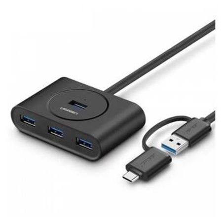 USB adapter "UGREEN 40850 USB 3.0 HUB WITH USB-C PORT 1M CR113"