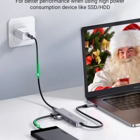 "UGREEN" USB-C to 4-Port USB 3.0 Hub 70336