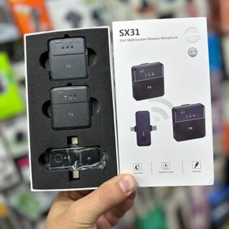 Simsiz yaxa mikrofonu "SX31"