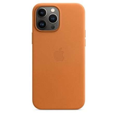 iPhone 13 Pro Max Leather Case with MagSafe - Golden Brown – Telefonlar – ucuztap.az