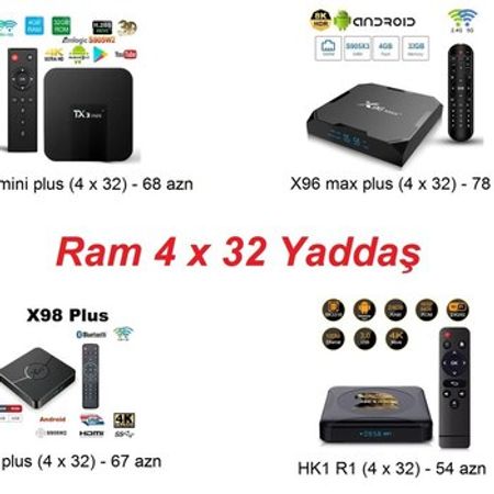 Android TV Box (4GB x 32GB)