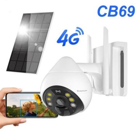 Günəş enerjisi ilə işləyən 4G kamera