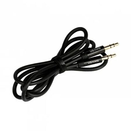 Audio kabel "USAMS YP-01 Aux Audio Cable 1m Black (YP101)"