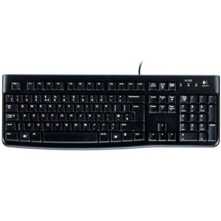 Klaviatura "Logitech Naqilli K120/RU Black"