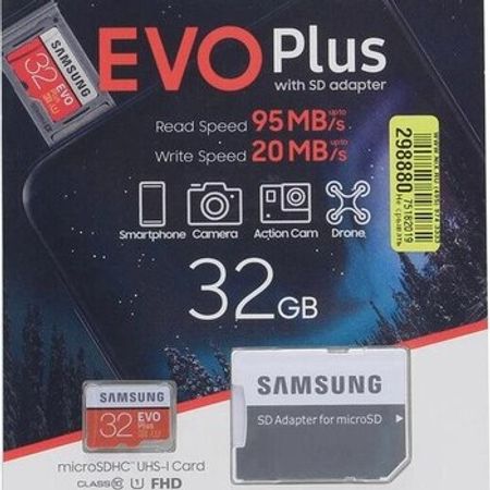 Yaddaş kartı "Samsung EVO Plus V2 32GB"