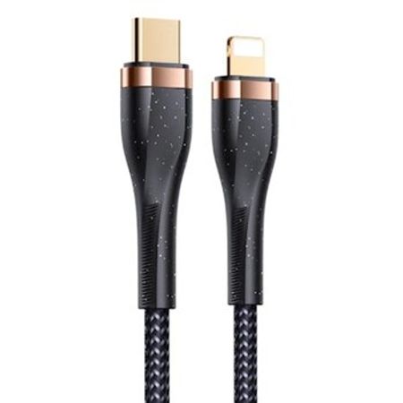 Kabel "Usams US-SJ489 U64 TypeC/Lightining Black 20W"