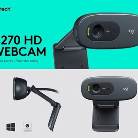 Web kamera LOGITECH HD C270 – Kompüter aksesuarları – ucuztap.az