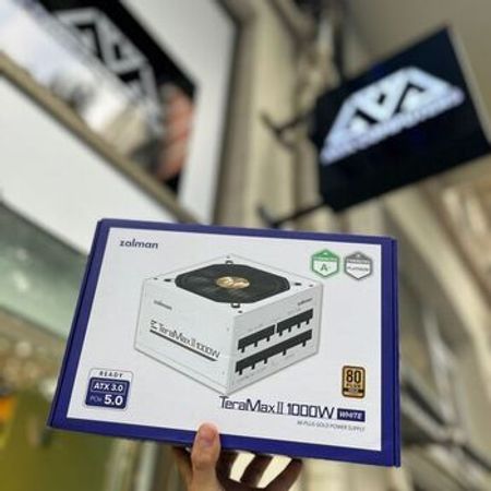 Qida bloku "ZALMAN WHITE 1000W 80+ GOLD ZM1000-TMX2 BK-FBA"