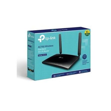 TP-Link Archer MR200 AC750 2.4GHz 750Mbps Dual Band 4G LTE Mobil Wi-Fi